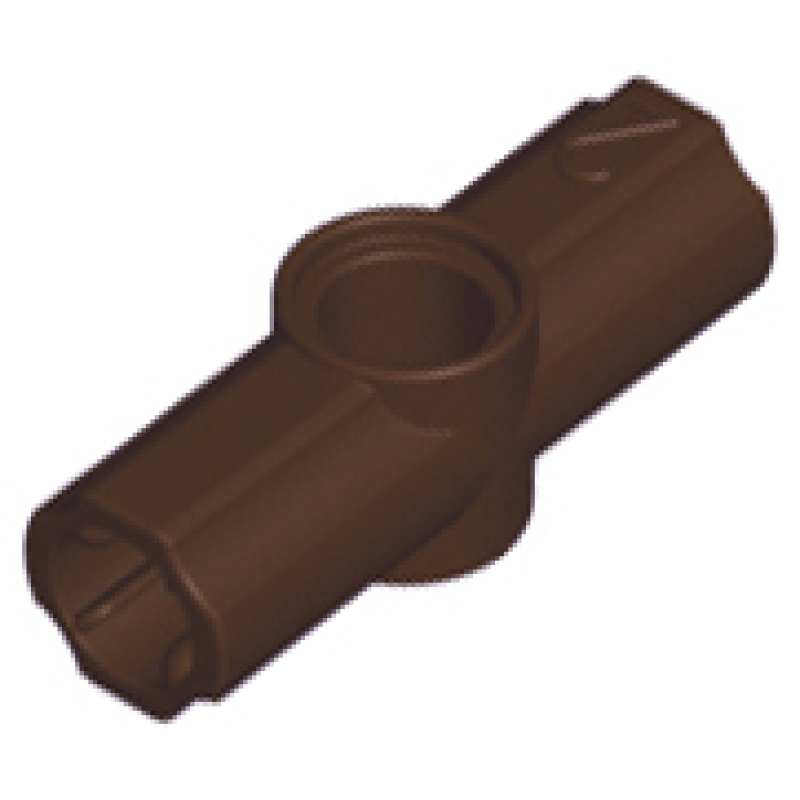 Technic, As en Pin Koppeling #2 180° Dark Brown